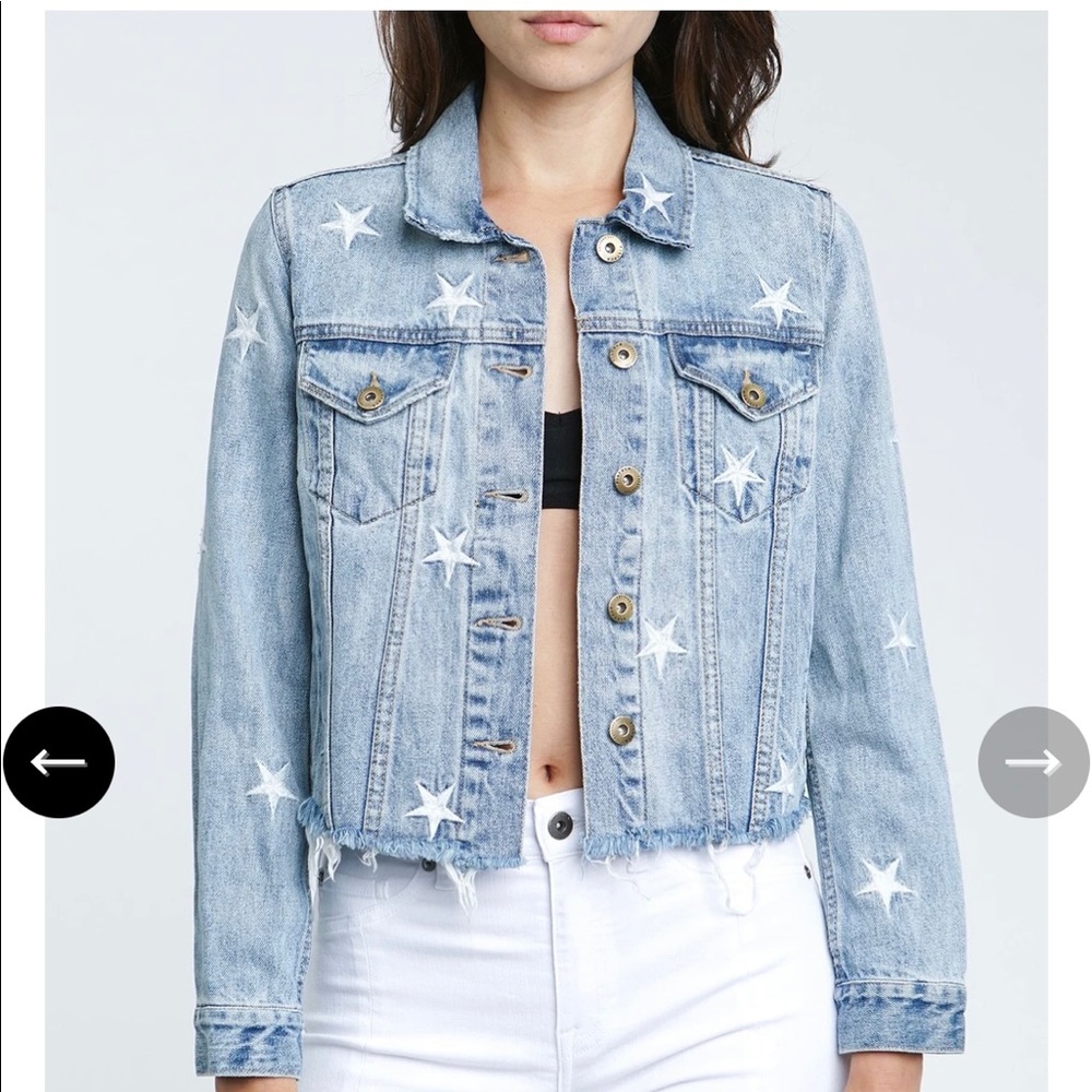 Pistols star denim jacket